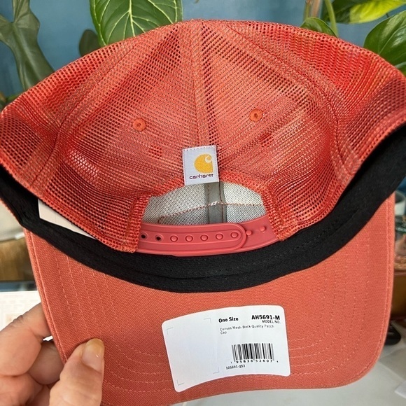 Men’s Carhartt Canvas SnapBack Mesh Cap - Picture 4 of 6